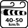 Windresistenz max 40-50
